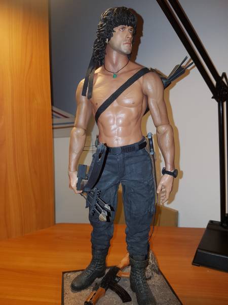 Figurine Rambo 3 1/4 enterbay - annonce 4077671 
